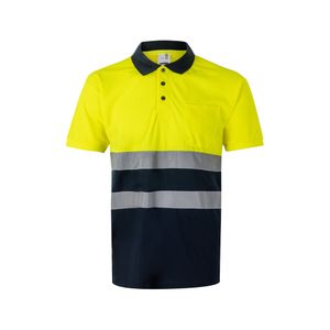 VL FORTUNA. Bird-eye pike (140g/m²) med korta ärmar, i polyester (100%), miniatyr 3