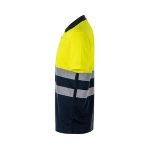 VL FORTUNA. Bird-eye pike (140g/m²) med korta ärmar, i polyester (100%), miniatyr 4