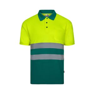 VL FORTUNA. Bird-eye pike (140g/m²) med korta ärmar, i polyester (100%), miniatyr 7