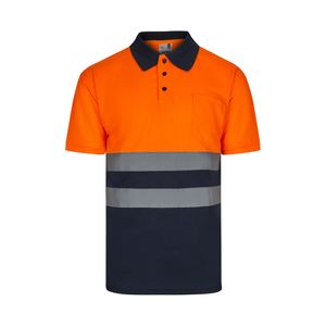VL FORTUNA. Bird-eye pike (140g/m²) med korta ärmar, i polyester (100%), miniatyr 6