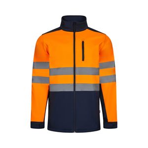 VL HESTIA. Tvåfärgad softshelljacka (280g/m²), i polyester (96%) och elastan (4%), miniatyr 6