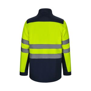 VL HESTIA LARGE. Tvåfärgad softshelljacka (280g/m²), med fleecefoder och TPU-membran, i polyester (96%) och elastan (4%), miniatyr 2