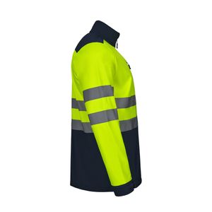 VL HESTIA LARGE. Tvåfärgad softshelljacka (280g/m²), med fleecefoder och TPU-membran, i polyester (96%) och elastan (4%), miniatyr 5