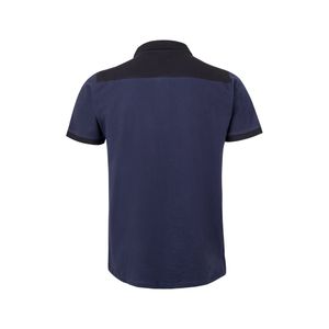 VL VELES. Tvåfärgad pikétröja i stretchig piké (200g/m²) med korta ärmar, i polyester (96%) och elastan (4%), miniatyr 2