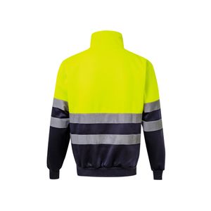 VL THOR LARGE. Tvåfärgad sweatshirt (300g/m²) i polyesterfleece (100%), miniatyr 4
