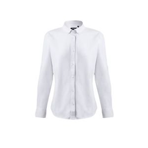 VL PRITHVI WOMEN. Oxfordskjorta (180 g/m²) för kvinnor, tillverkad av bomull (50 %), polyester (45 %) och elastan (5 %), miniatyr 5