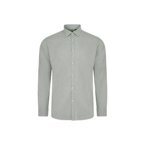 VL PRITHVI MAN. Herr Oxfordskjorta (180 g/m²) i bomull (50 %), polyester (45 %) och elastan (5 %), miniatyr 8