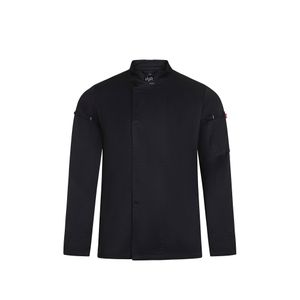 VL AGNI. Kockjacka för unisex (190 g/m²) i bomull (35 %) och återvunnen polyester (65 %), miniatyr 3