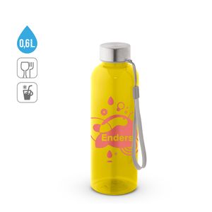 ENDERS M. Återvunnen PET (100 % rPET)-flaska med glansig genomskinlig yta 600 ml, miniatyr 5