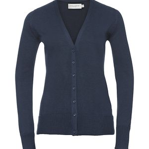 Ladies´ V-Neck Knitted Cardigan, miniatyr 2