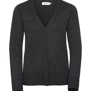 Ladies´ V-Neck Knitted Cardigan, miniatyr 3