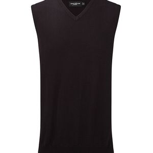Adults´ V-Neck Sleeveless Knitted Pullover, miniatyr 1