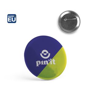 Button P'IN 6. Button P'IN 6. Pinemblem, miniatyr 1