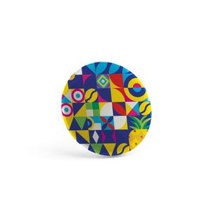 Button P'IN 7. Button P'IN 7. Magnetknappmärke, miniatyr 3