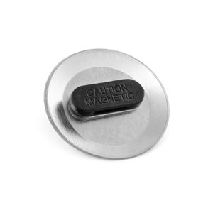 Button P'IN 11. Button P'IN 11. Knappmärke med dubbel magnetisk lås, miniatyr 4