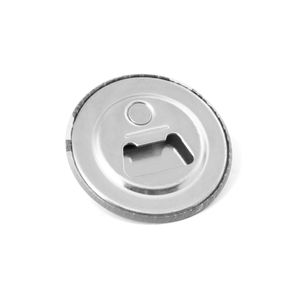 Button P'IN 12. Button P'IN 12. Magnetknappmärke med flasköppnare, miniatyr 4