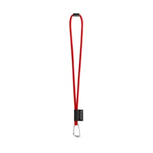 SET Lanyard TUBE Long (Ø 7 mm) med 55 mm D-formad karbinhake och Ø 7 mm säkerhetsspänne, miniatyr 4