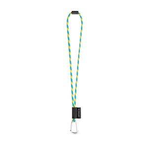 SET Lanyard TUBE Long (Ø 7 mm) med 55 mm D-formad karbinhake och Ø 7 mm säkerhetsspänne, miniatyr 7