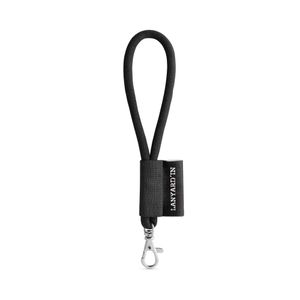SET Lanyard TUBE Short (Ø 7 mm) med 9 mm karbinhake, miniatyr 2