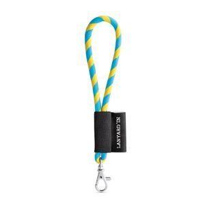 SET Lanyard TUBE Short (Ø 7 mm) med 9 mm karbinhake, miniatyr 7