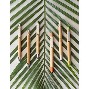 GREENY. Penna och mekanisk penna set av bambu, miniatyr 3