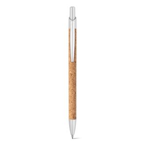 NATURA. Kulspetspenna i kork och återvunnet aluminium (100% rAL) med klipps, miniatyr 2