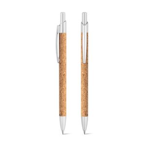 NATURA. Kulspetspenna i kork och återvunnet aluminium (100% rAL) med klipps, miniatyr 1