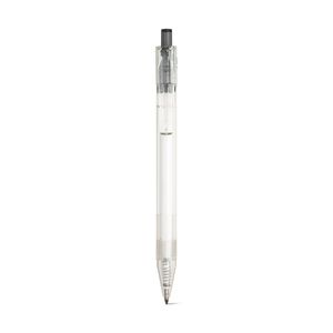 HARLAN. rPET kulspetspenna med färgad knapp, miniatyr 2