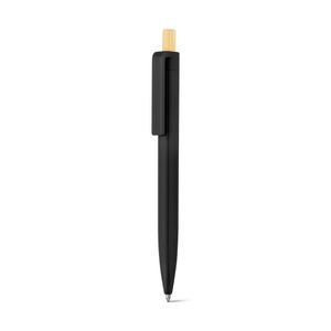 ZARA. Återvunnen ABS(100% rABS)-kulspetspenna med bambusknappen, miniatyr 2