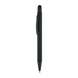 CLINT TOUCH. Kulspetspenna med modern design tillverkad av återvunnen aluminium (100 % rAL) med gummifinish, miniatyr 4