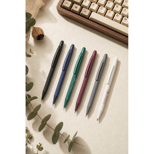 CLINT TOUCH. Kulspetspenna med modern design tillverkad av återvunnen aluminium (100 % rAL) med gummifinish, miniatyr 3