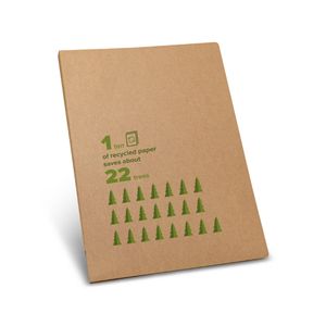 POE. A4-dokumentmappe fremstillet af 100 % genbrugspapir (450 g/m²), miniatyr 3