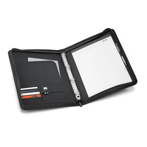 AUSTER. A4-mapp i 600D med linjerade sidor