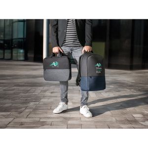GENOA. Vadderad laptopväska i 600D återvunnen polyester med hög densitet 15", miniatyr 4