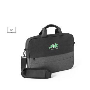 GENOA. Vadderad laptopväska i 600D återvunnen polyester med hög densitet 15", miniatyr 5