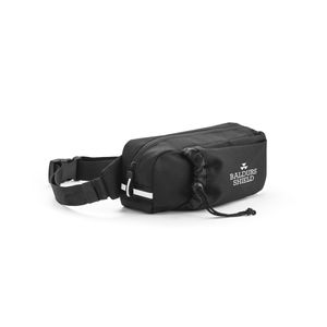 DELFOS POUCH. Midjeväska av 300D med återvunnen polyester och 600D medåtervunnen polyester med reflekterande element och foder av 210D återvunnet polyester, miniatyr 3
