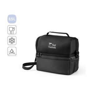 ZIPPERS COOLER. Kylväska 8'5L i 300D och 840D Jacquard, miniatyr 5