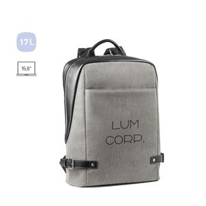 DIVERGENT BACKPACK II. Ryggsäck för laptop upp till 15.6'' i tyg och PU, miniatyr 5