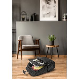 AVENIR. Laptop trolley ryggsäck 17'' i 1680D och 300D polyester, miniatyr 4