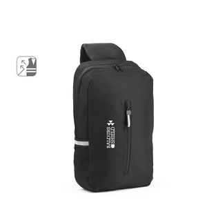 DELFOS. Ryggsäck i 300D medåtervunnen polyester och 600D medåtervunnen polyester med enkelrem och foder av 210D återvunnet polyester, miniatyr 5