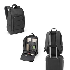 TOULON. Anteckningsblock-ryggsäck gjord av 600D återvunnen polyester med hög densitet med en vattentät finish 16", miniatyr 1