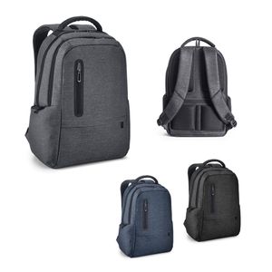 RE-BOSTON. Vattentålig 2Tone-ryggsäck i återvunnen nylon med 210D-fack för bärbar dator, miniatyr 1