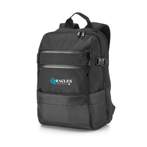 ZIPPERS BPACK. Laptopryggsäck 15.6'' i 300D polyester och 840D jacquard, miniatyr 3