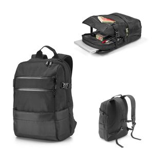 ZIPPERS BPACK. Laptopryggsäck 15.6'' i 300D polyester och 840D jacquard, miniatyr 1