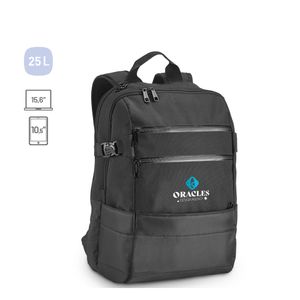 ZIPPERS BPACK. Laptopryggsäck 15.6'' i 300D polyester och 840D jacquard, miniatyr 4