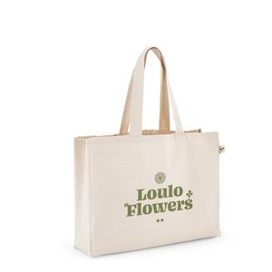PARMA. Väska i bomull (50%), återvunnen bomull (30%) och polyester (20% rPET) (280 g/ m²), miniatyr 5