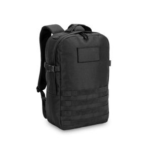 EDINBURGH BPACK. Ryggsäck i militärstil i 600D, återvunnen polyester med hög densitet och foder i 210D återvunnen polyester 17.3', miniatyr 6