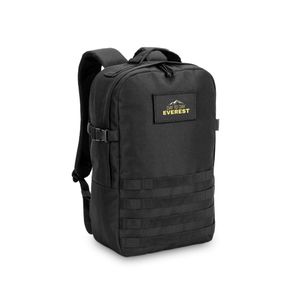 EDINBURGH BPACK. Ryggsäck i militärstil i 600D, återvunnen polyester med hög densitet och foder i 210D återvunnen polyester 17.3', miniatyr 3