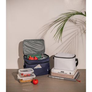 CANCUN LARGE. Kylväska i 600D, återvunnen polyester, med justerbar vävband 14 L, miniatyr 4