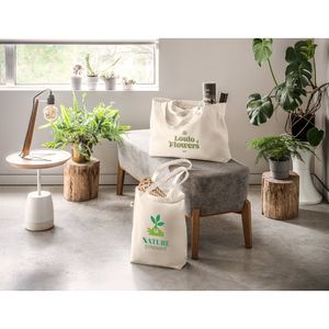 HARBOR. Påse tillverkad av återvunnen bomull (70%) och polyester (30% rPET) (280 g/m²)